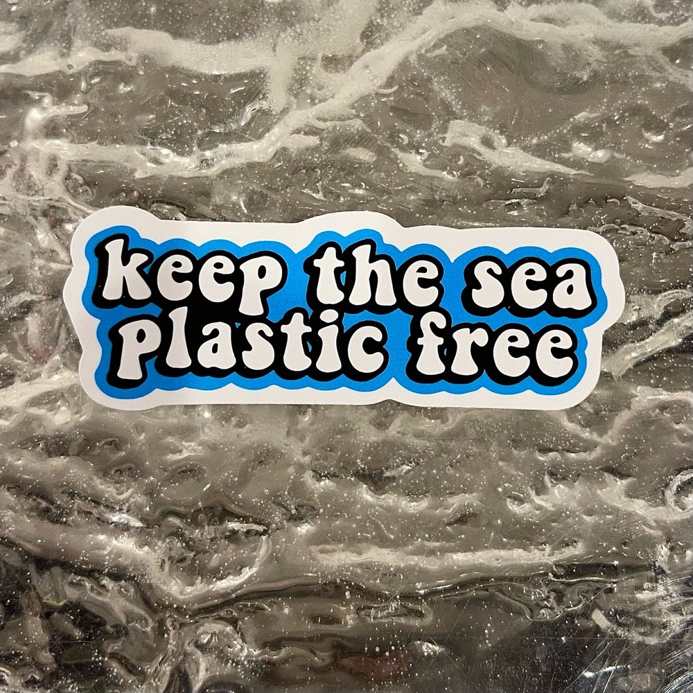 5/$10  Inspirational Waterproof New Vinyl Sticker Decal-Keep The Sea Plastic